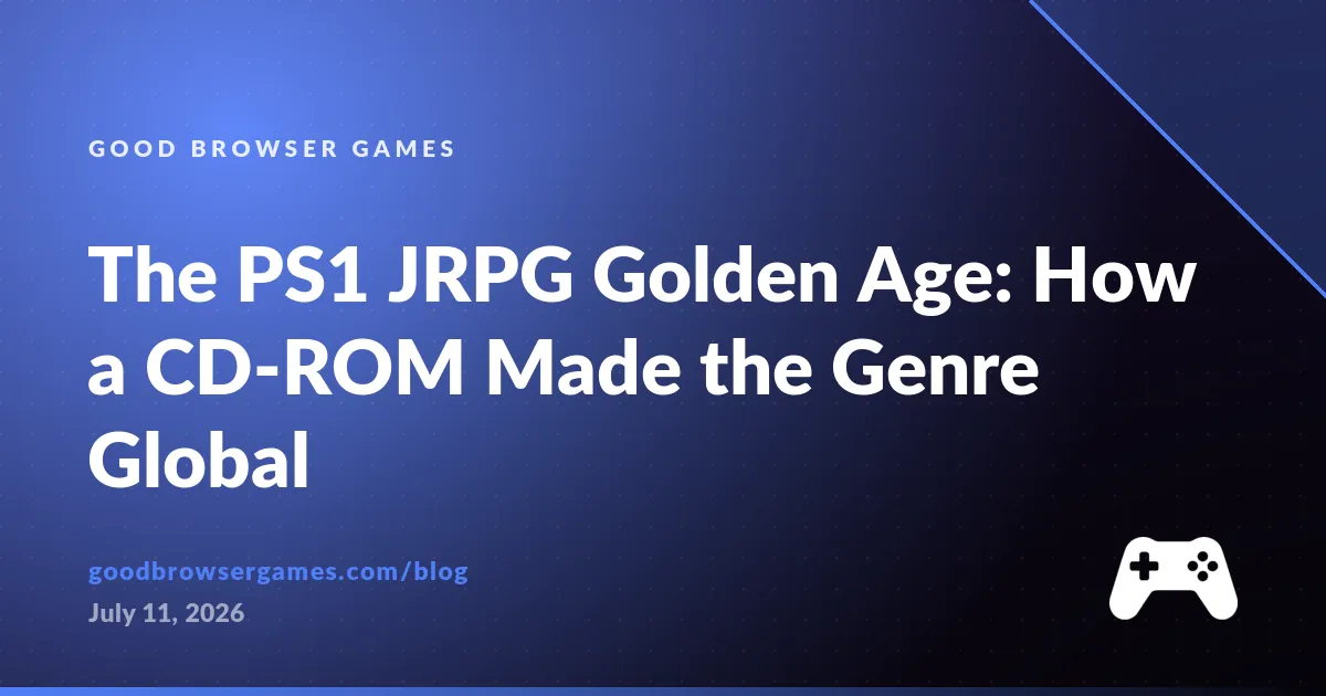 The PS1 JRPG Golden Age: How a CD-ROM Made the Genre Global, from the Good Browser Games blog